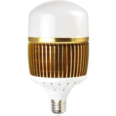 Pr 150 W hohen Lumen E40 150 W = 1200 W Lampe LED Globe Aluminium-Fin + PC Couverture Blanc froid 18000lm AC 165-265 V pour Usine, roulement, atelier, garage, jardin etc [Classe énergétique A+]