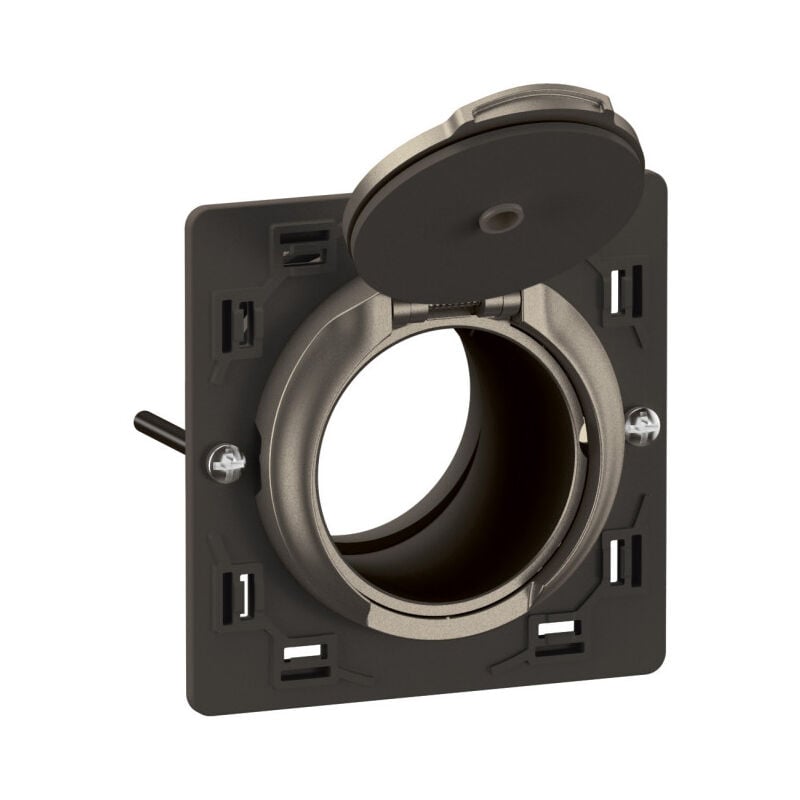 Prise d'aspiration centralisée Céliane sans contact - Titanium (CT0260)