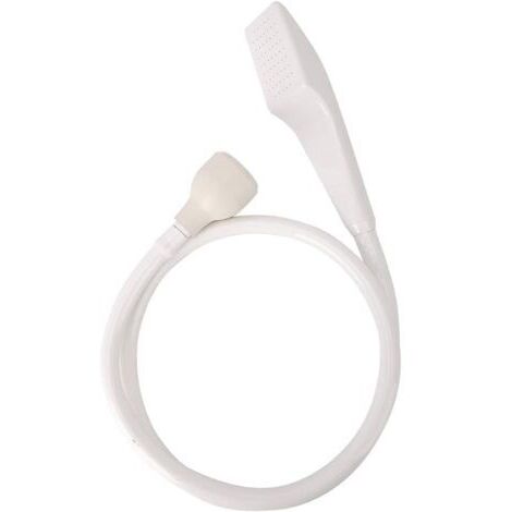 Pr Douchette Robinet pour Mélangeur Plastique, Douchette Tuyau Lavabo Universelle Adaptable sur Robinet, Douchette Coiffure à domicile, Bain Bébé, Animal, WC (1.5M)