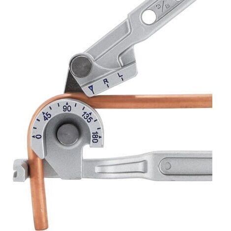 Pr Ersandy – Cintreuse de tubes manuelle 3 en 1 – Pour cuivre et aluminium – Plis jusqu'à 180° – Outil de cintrage 1/4'' 5/16'' 3/8''