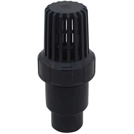 Pr Ersandy – Clapet anti-retour à boule PVC 32mm – Pour filtration piscine – Empêche le retour d'eau – Tailles disponibles 25/32/40mm