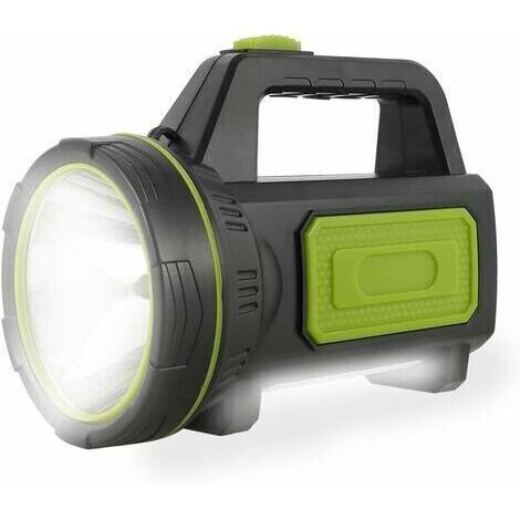 Pr Lampe Torche Led Ultra Puissante Rechargeable USB 135000 Lumens 6000 mah avec Lumière Latérale Lampe de Poche Etanche Haute Puissance pour Urgence Randonnée Camping Chasse