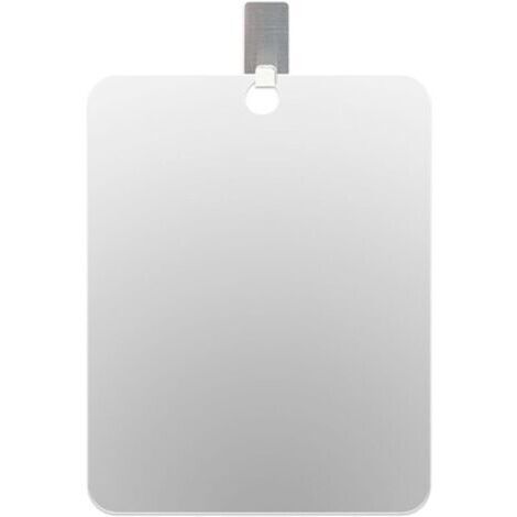 Pr Miroir de courtoisie lumineux portable pour femme avec crochet adhésif, 1 miroir de courtoisie, 1 crochet, miroir de maquillage rechargeable pour maquillage, voyage, rotation réglable, LED L（ 13x 1