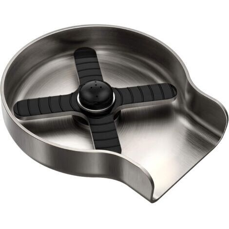Pr Rinsert en métal pour évier de cuisine, robinet en verre pour évier de cuisine, bouteille de rinçage, accessoires d'évier de cuisine, acier inoxydable, nickel brossé