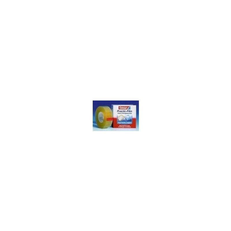 

Cinta Adhesiva 15Mmx 33Mt Escritorio/Oficina Transparente Prac Film Tesatape