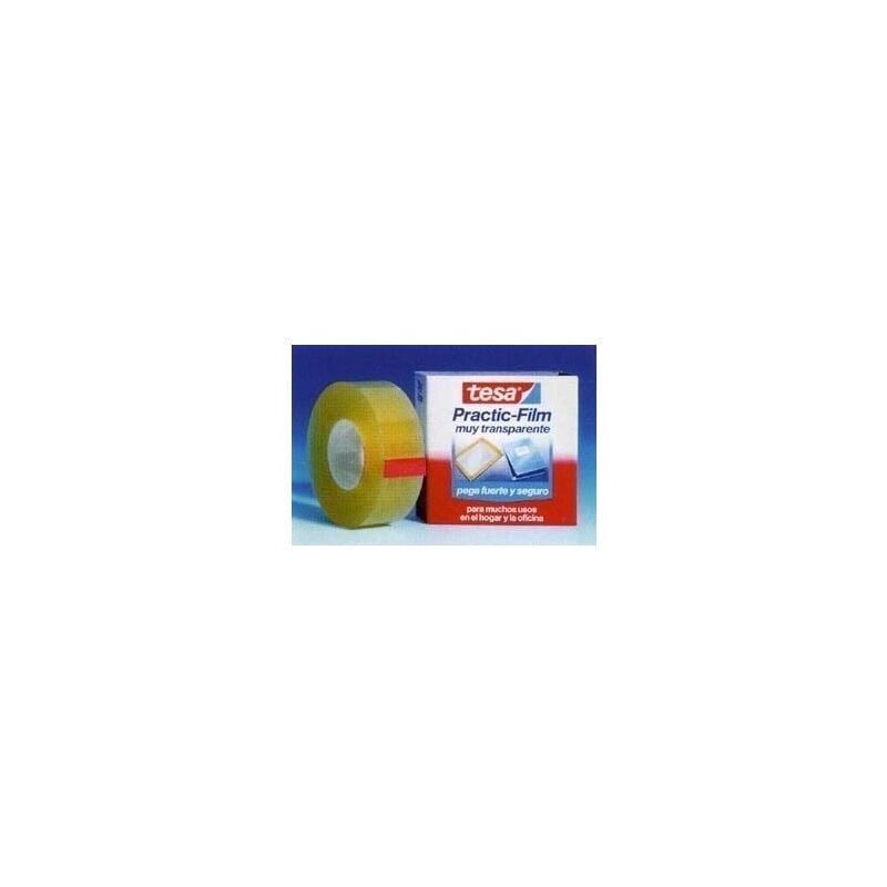 

Cinta Adhesiva 15Mmx 66Mt Escritorio/Oficina Transparente Prac Film Tesatape