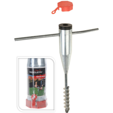 REDCLIFFS Practical metal stand for garden parasol assembly 458867 458867 458867 458867