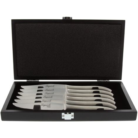 Pradel Excellence 7620-6 Confezione di 6 coltelli Laguiole monoblocco forgiati