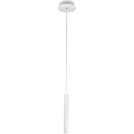 PRADO LAMPADA A SOSPENSIONE BIANCO 1 LUCE A LED 3000K - 6,5W - 720 lm DIMMERABILE
