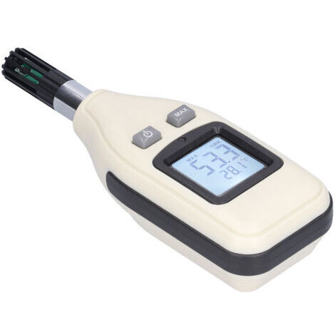 Präzises digitales Thermometer-Hygrometer mit Anzeige von Innentemperatur und Luftfeuchtigkeit -