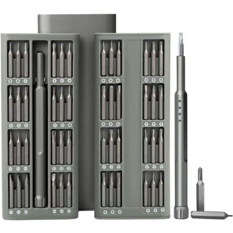 Präzisions-Schraubendreher-Set für iPhones, 48-teiliges Mini-Schraubendreher-Set für Handy-Reparaturen, Stahlwerkzeuge für iPhone S2, Handymodelle, Kameras und Computer