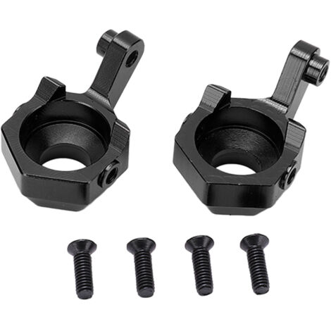 Präzisions-Vorderachslenkung aus Aluminiumlegierung für 1/16 RC-Car SG-1603/SG-1604, Farbe: Schwarz.