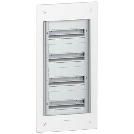 Coffret encastré Pragma Evolution - 2 rangées - 18 modules