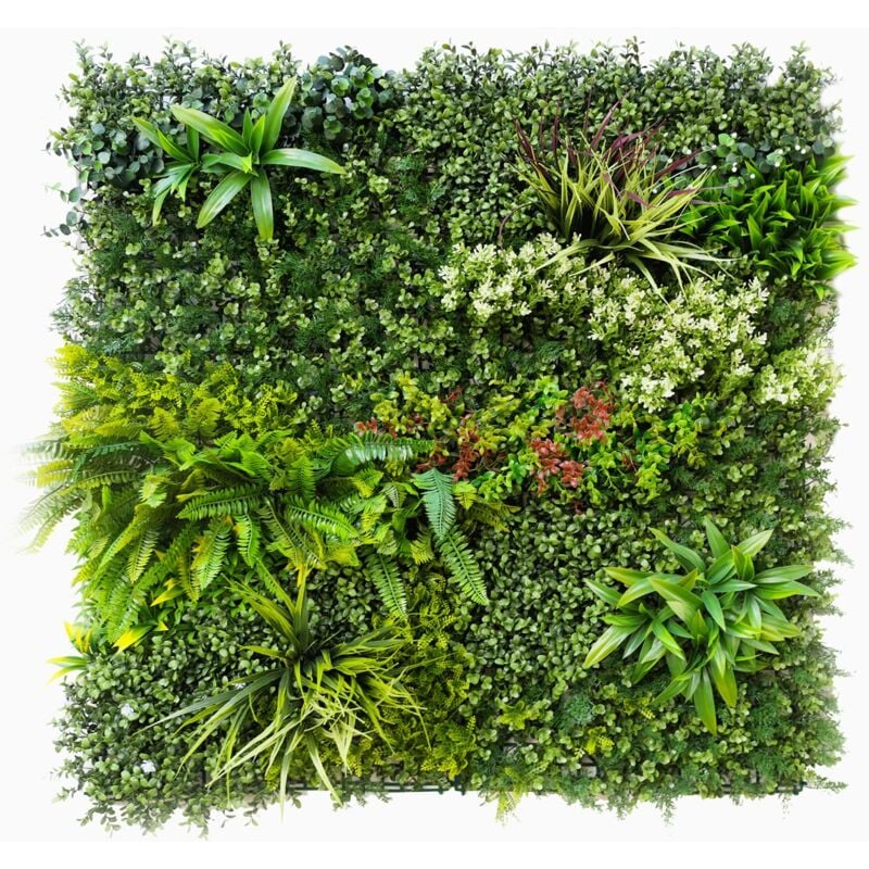 Agco - Prairie-Color Mur vegetal artificiel plaque 1mx1m