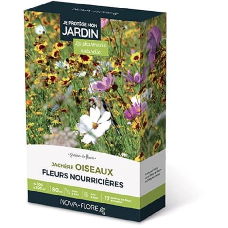 Prairies fleuries : j'attire les oiseaux 100 à 200 m2 jachères