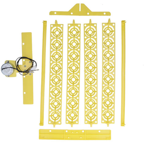 Praktischer automatischer Eierwender für 32 Eier, drehbare Kunststoffschale, geeignet für Hühner und Gänse, 110 V.