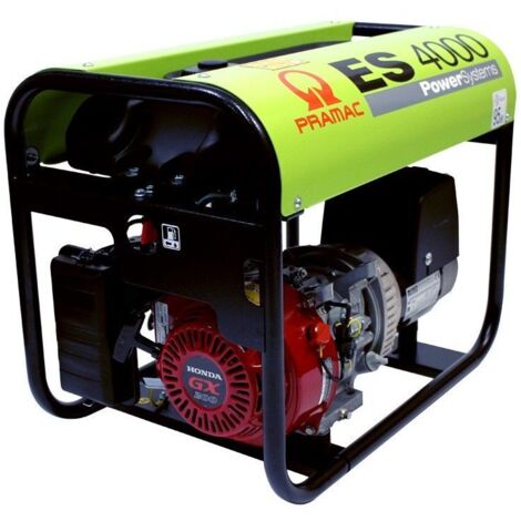 Pramac – Groupe électrogène 3,1 kW AVR 230V 50Hz – Moteur Honda GX200 – Démarrage manuel – Monophasé – PE292SH100A