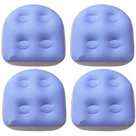 Prasku 4 pièces Coussinets d'aspiration pour spa jacuzzi gonflable, coussins de bain à remous extérieurs A129