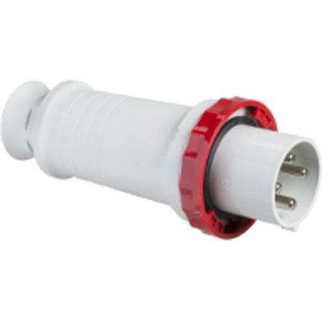 PratiKa - fiche mobile industrielle droite - 125 A - 3P+T - 380-415 V CA - IP67
