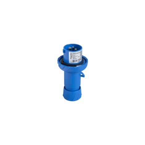 PratiKa - fiche mobile industrielle droite - 16 A - 2P+T - 200-250 V CA - IP67