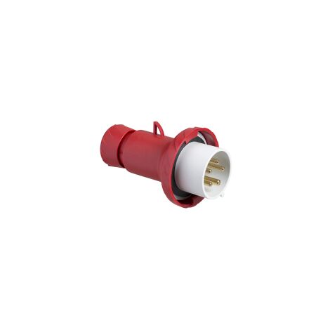 PratiKa - fiche mobile industrielle droite 32 A - 3P+N+T - 380..415 V CA - IP67 - PKE32M735