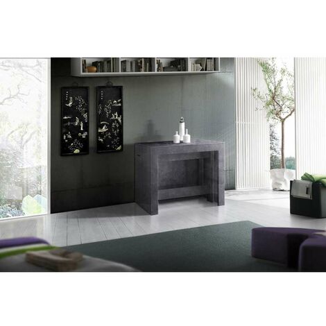 Pratika Set 2 Panche per Consolle - Ardesia - 290/66x25x45 cm
