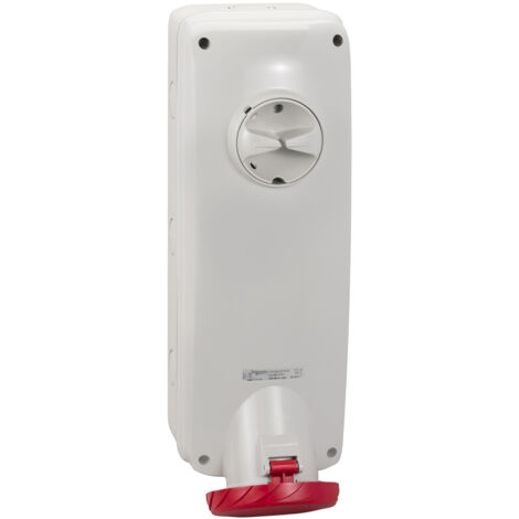 PratiKa - socle de prise à vis - saillie - 63A - 3P+N+T - 380-415V IP65 - PKB63P535