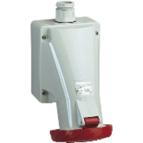 PratiKa - socle de prise industrielle - 16 A - 3P+N+T - 380-415 V CA - IP67 - 83159