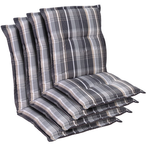 Prato coussin de fauteuil dossier bas Polyester 50x100x8cm