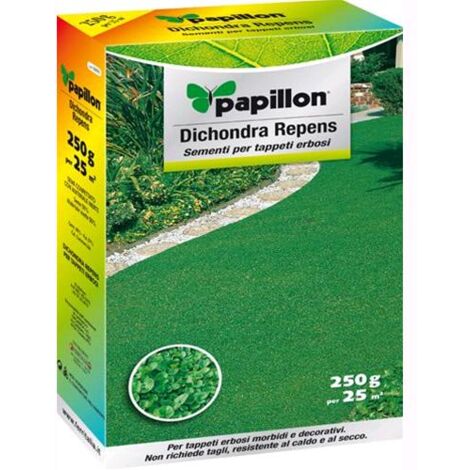 PRATO DICHONDRA REPENS in SEMI conf da 250 gr PAPILLON fino a 25 mq
