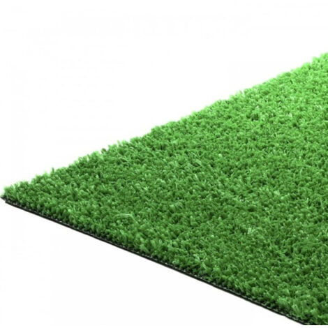 Prato sintetico 7mm calpestabile finta erba tappeto manto giardino esterno 1x15mt STI
