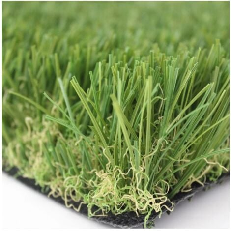 prato sintetico verde economico 2x10 mt h40 mm per giardino "deluxe"