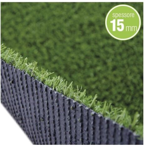 Prato sintetico Verdelook Wembley 2m x 3m h 15mm