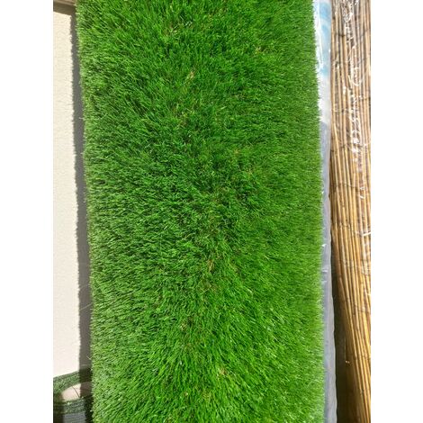 PRATO VERDE altezza 50mm SUPERFOLTO SINTETICO Wimbledon 200cm x 10mt MQ20 - ERBA SINTETICA