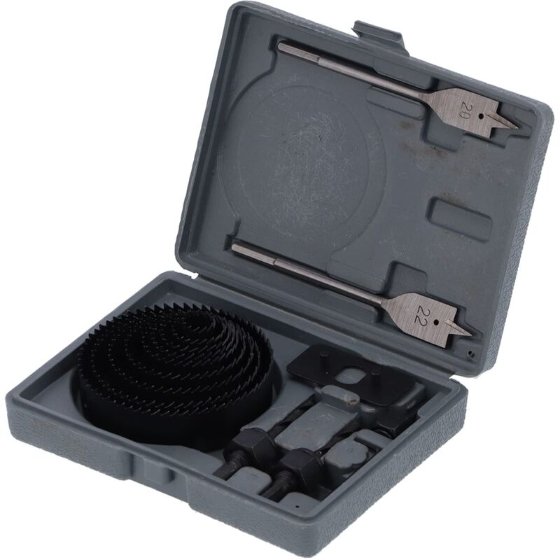 Image of Präzise Lochsäge, Lochsäge aus Kohlenstoffstahl zum Schneiden von Kunststoff, PVC und Holz