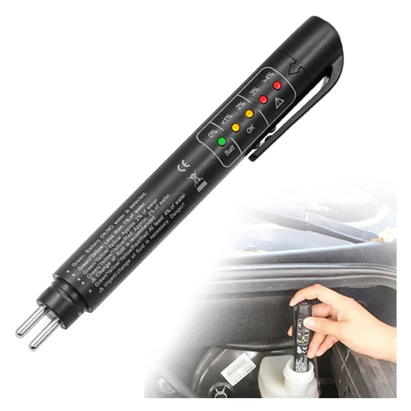 Image of ZVD - Präziser Ölqualitätskontrollstift - Universeller digitaler Bremsflüssigkeitstester für Autos