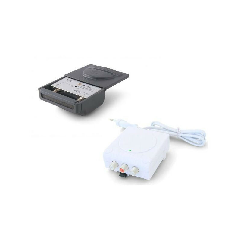 Kit ampli 5G C.21-48 / 25 dB régl.+ alim 2S 2436 Johansson 7322L2+2436