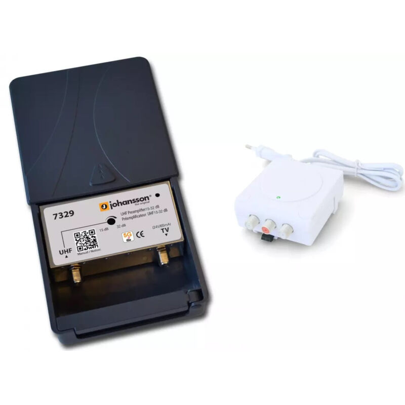 Pré-amplificateur Johansson KIT7329/2436/1 - Noir