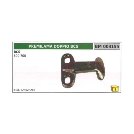 Pre-fresadora de doble cuchilla para tractor agrícola BCS 600 700