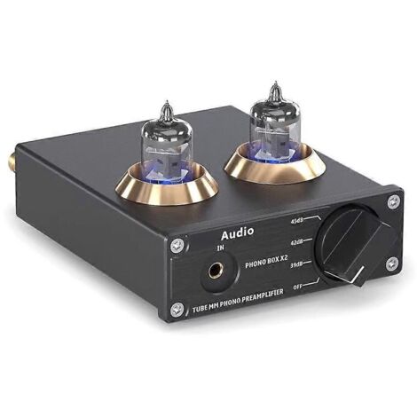 Préamplificateur phono mini HiFi, prise européenne