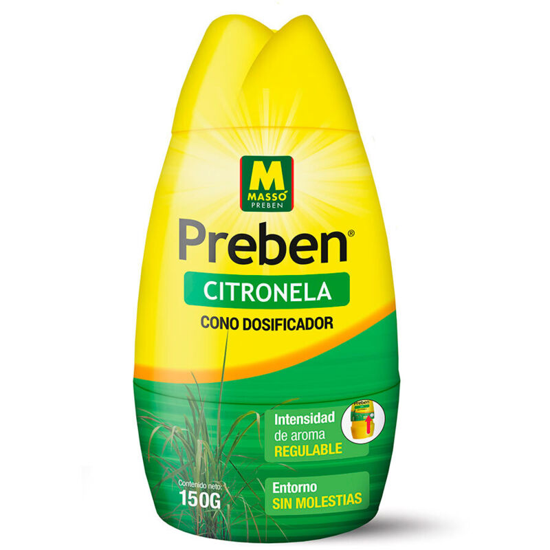 Preben gel citronnelle avec cône distributeur 231658 . - Masso