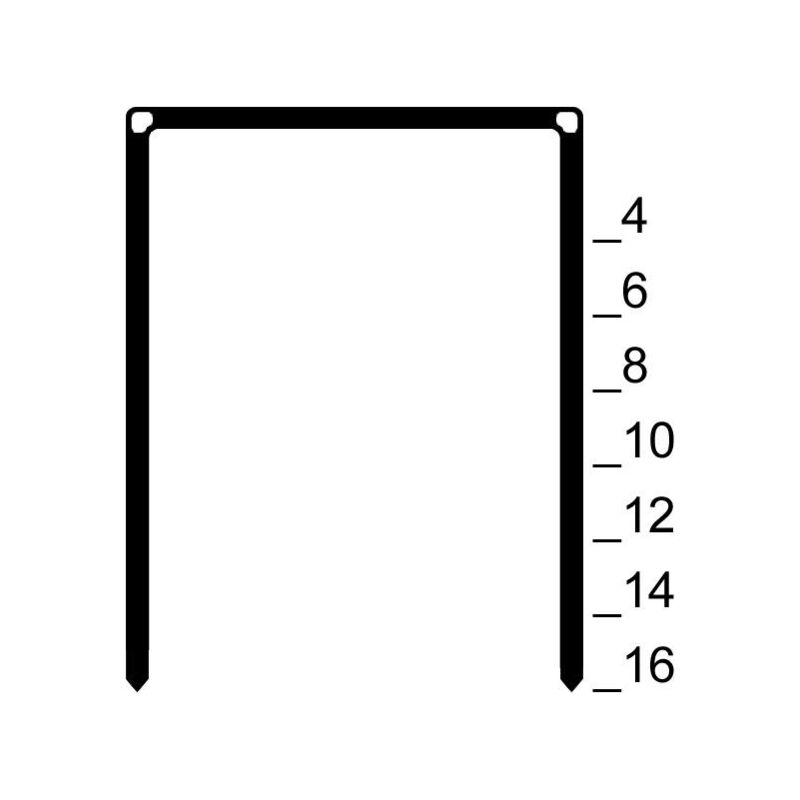 Agrafes Prebena A12CRF - Inoxydables