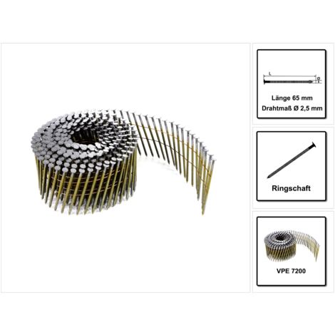 Prebena Coilnägel CNW25/65BKRI Ringschaft