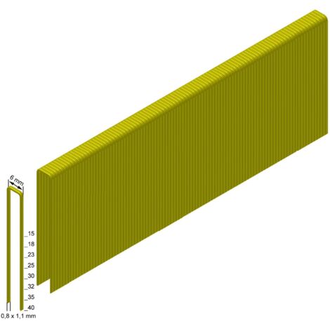 Prebena ES30CNKHA Graffette Graffette tipo ES 5200 pezzi 30 mm zincate e resinate