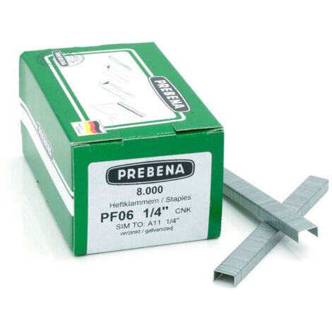 Prebena Heftklammern, P.=8.000 St.