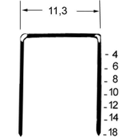 Prebena Heftklammern VX18CST