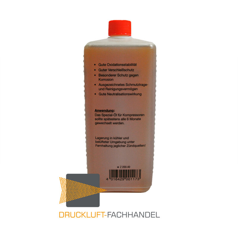 Prebena - Huile spéciale 1 l pour compresseurs à piston