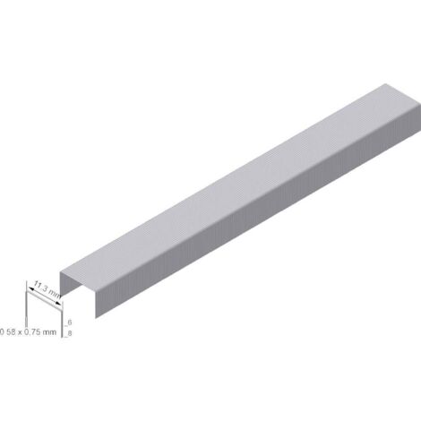 Prebena VX06CNK Agrafes Type VX 6000 pc(s) Dimensions (L x l) 6 mm x 11.3 mm