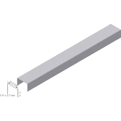 Prebena VZ06CNK Punti metallici tipo VZ 6700 pz. Dimensioni (L x L) 6 mm x 10.5 mm