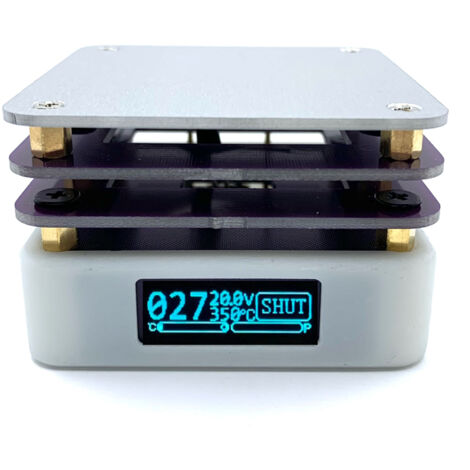 Préchauffeur de plaque chauffante avec protocole PD 65W, affichage OLED, Circuit imprimé, Station de soudage, chauffage, plate-forme de préchauffage, outils de réparation, Interface USB type-c
